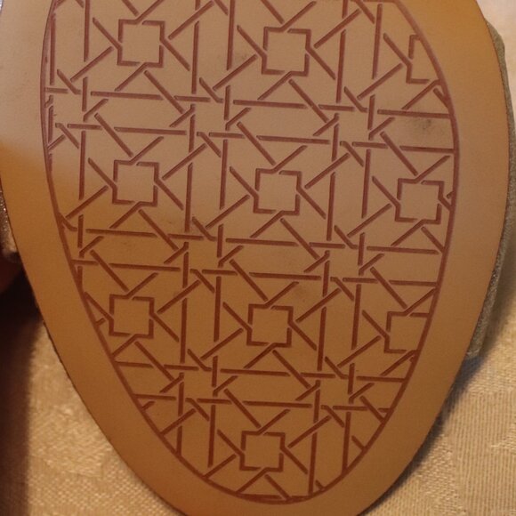 Jewel Badgley Mischka Louise Block Heel Sandal Silver Glitter Rhinestone Size 9 - Picture 10 of 15